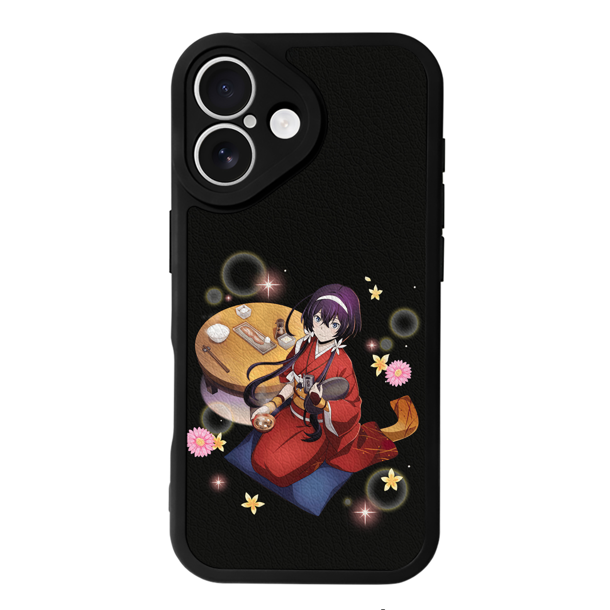 （画像用） 文豪ストレイドッグス Bungo Stray Dogs 【iPhone 16シリーズ対応】シリコンスマホケース（レザー調） 材質：シリコン